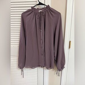 Aritzia Wilfred Olivette Blouse